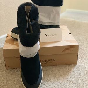 KOOLABURRA BY UGG Tynlee suede and faux fur boot